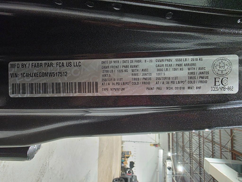 2021 Jeep Wrangler Unlimited Sahara