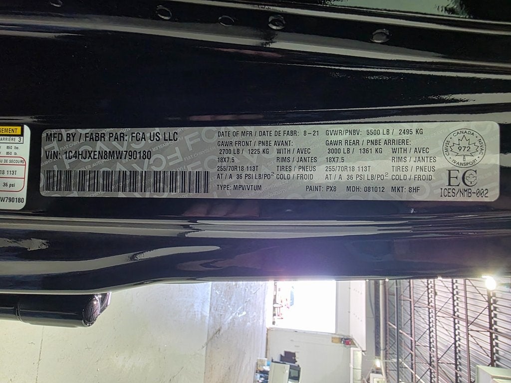 2021 Jeep Wrangler Unlimited Sahara