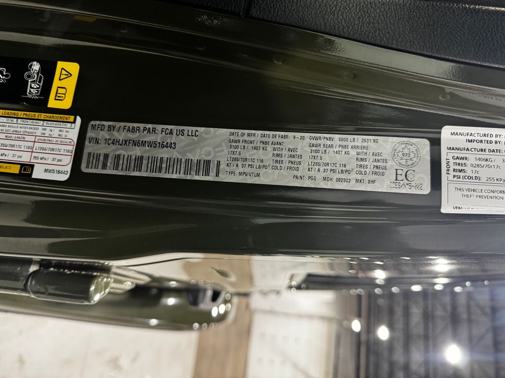 2021 Jeep Wrangler Unlimited Rubicon