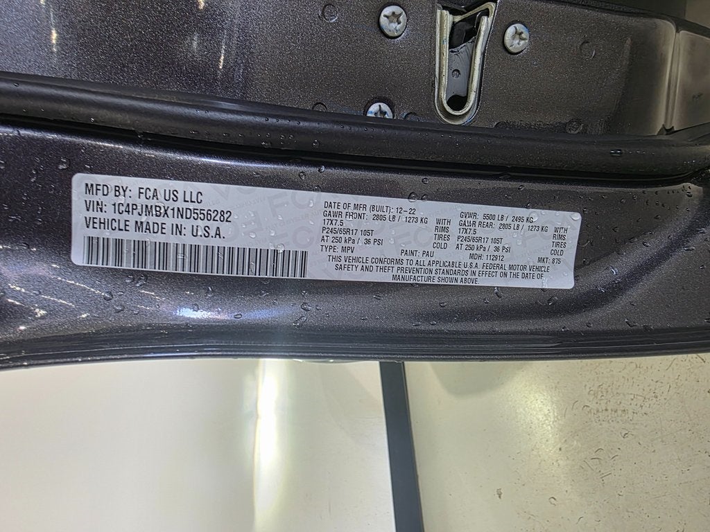 2022 Jeep Cherokee Trailhawk