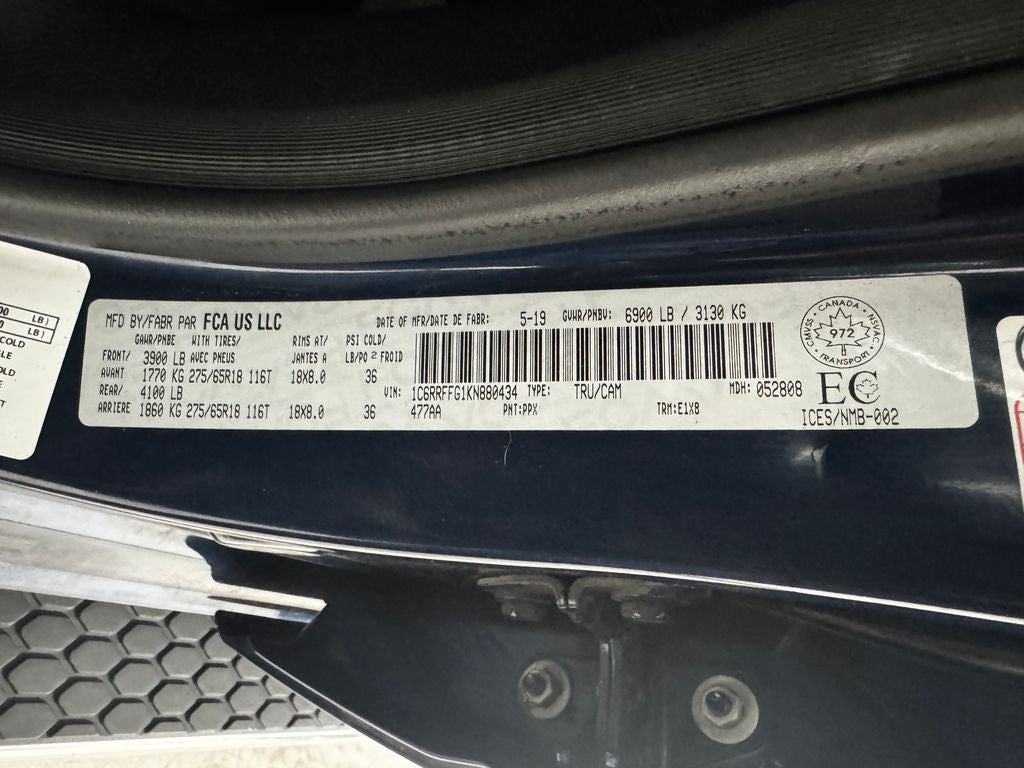 2019 RAM 1500 Big Horn/Lone Star