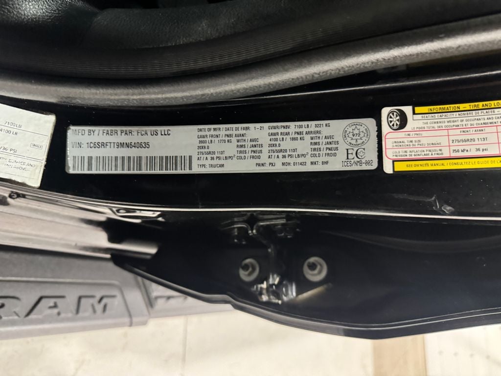 2021 RAM 1500 Sport