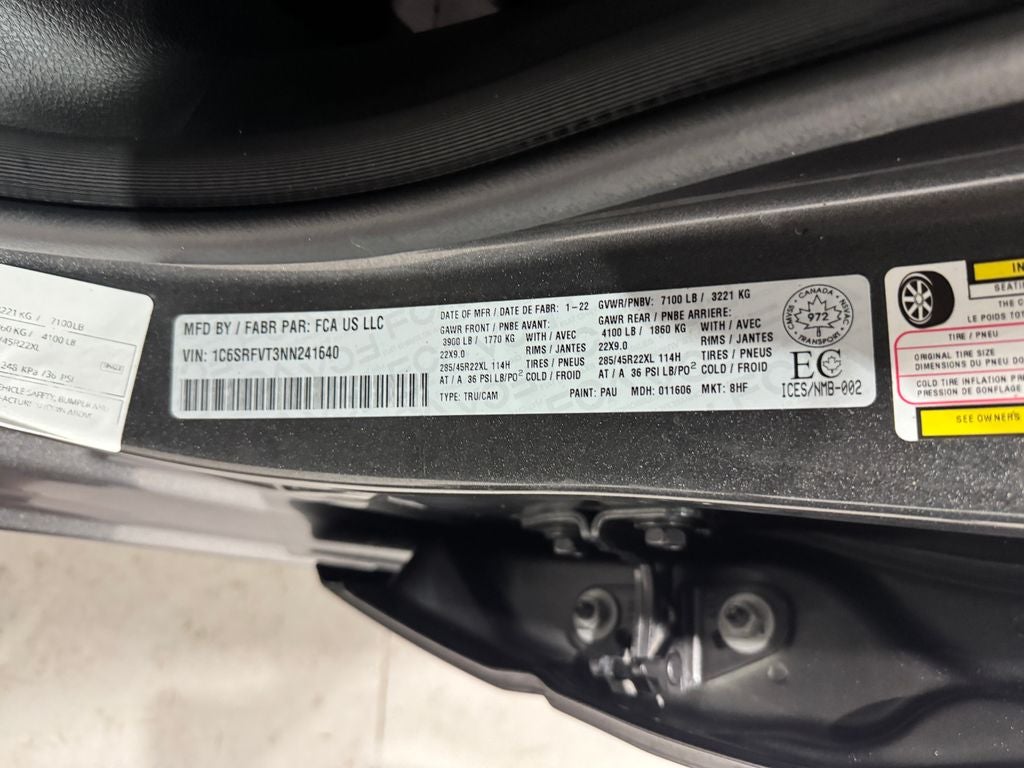 2022 RAM 1500 Sport Night Edition