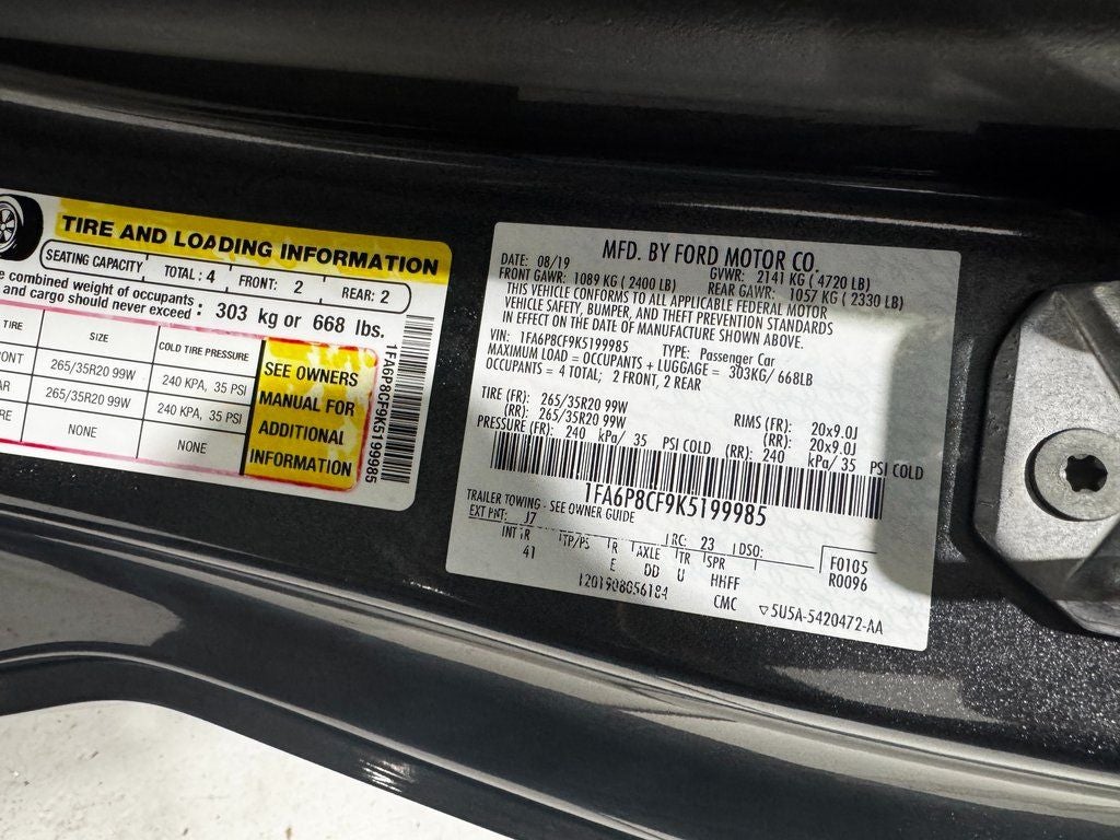 2019 Ford Mustang GT Premium