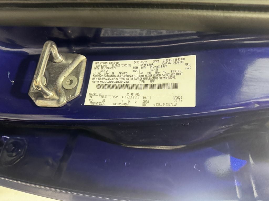 2016 Ford Escape Titanium