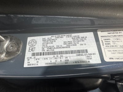 2025 Ford Escape Platinum