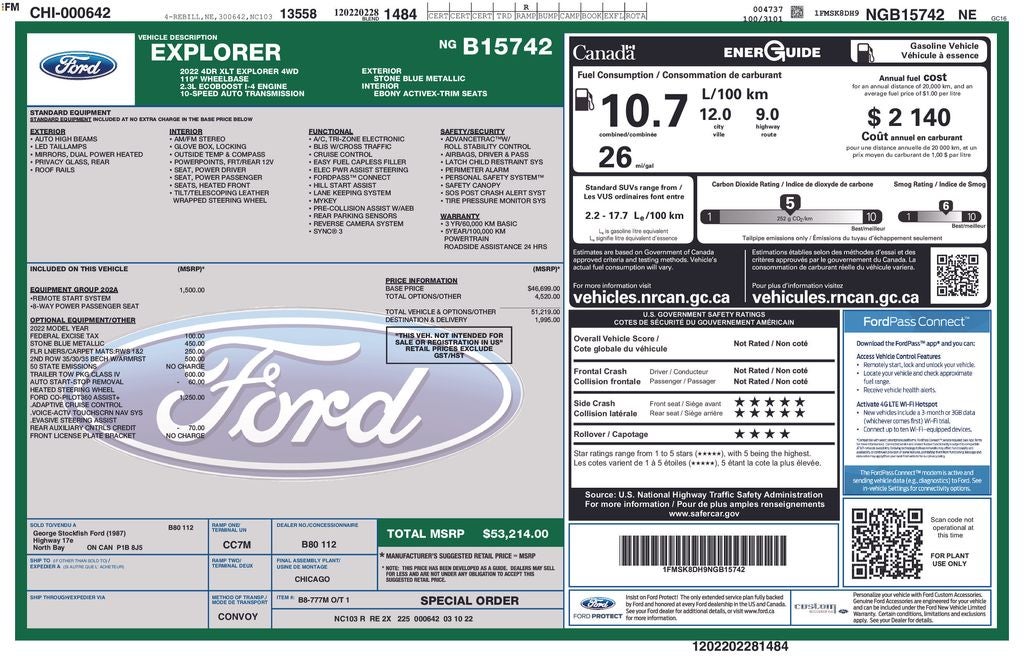 2022 Ford Explorer XLT