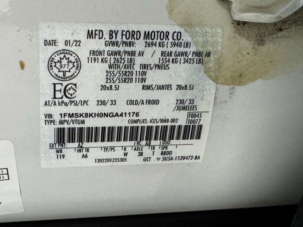 2022 Ford Explorer ST-Line
