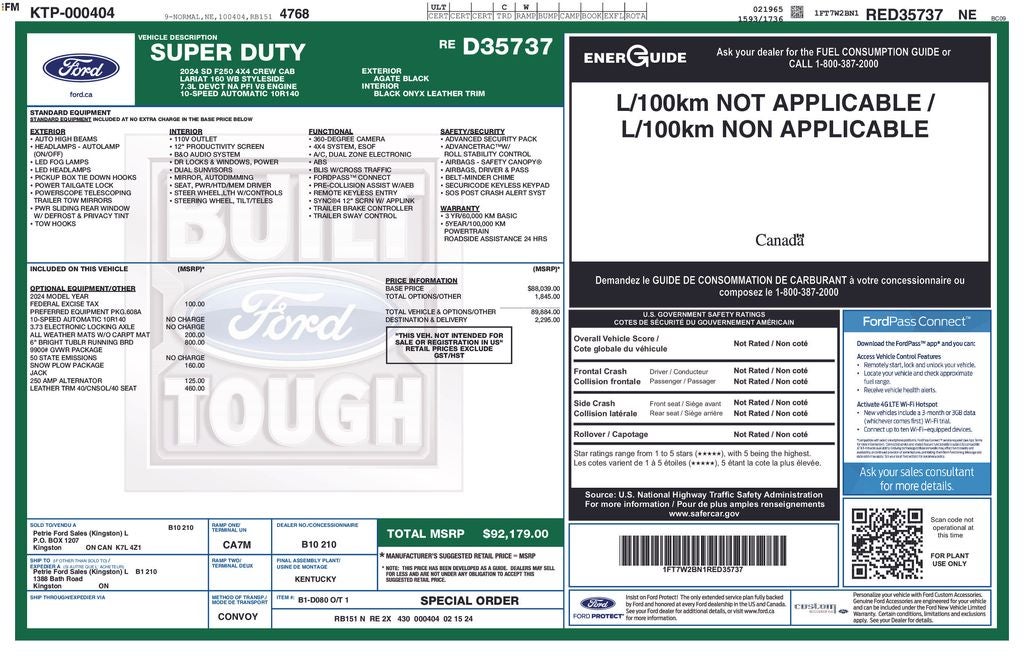 2024 Ford F-250SD Lariat