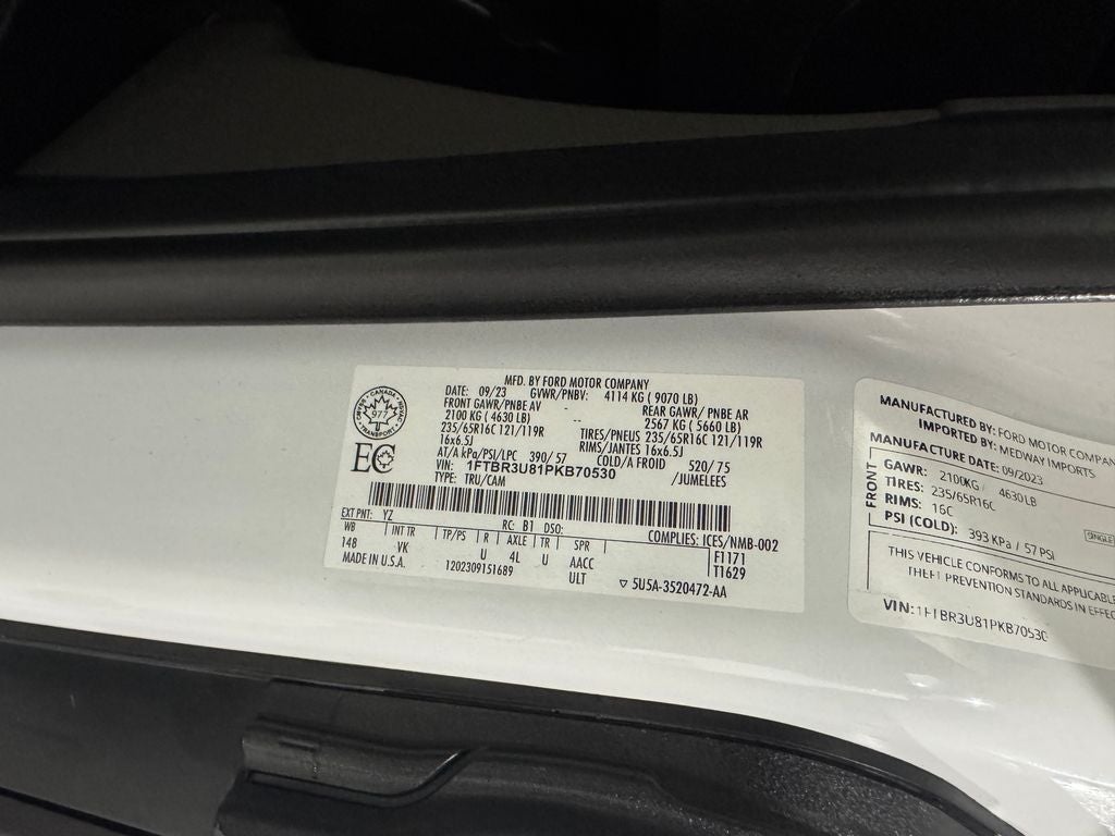 2023 Ford Transit-250 Base