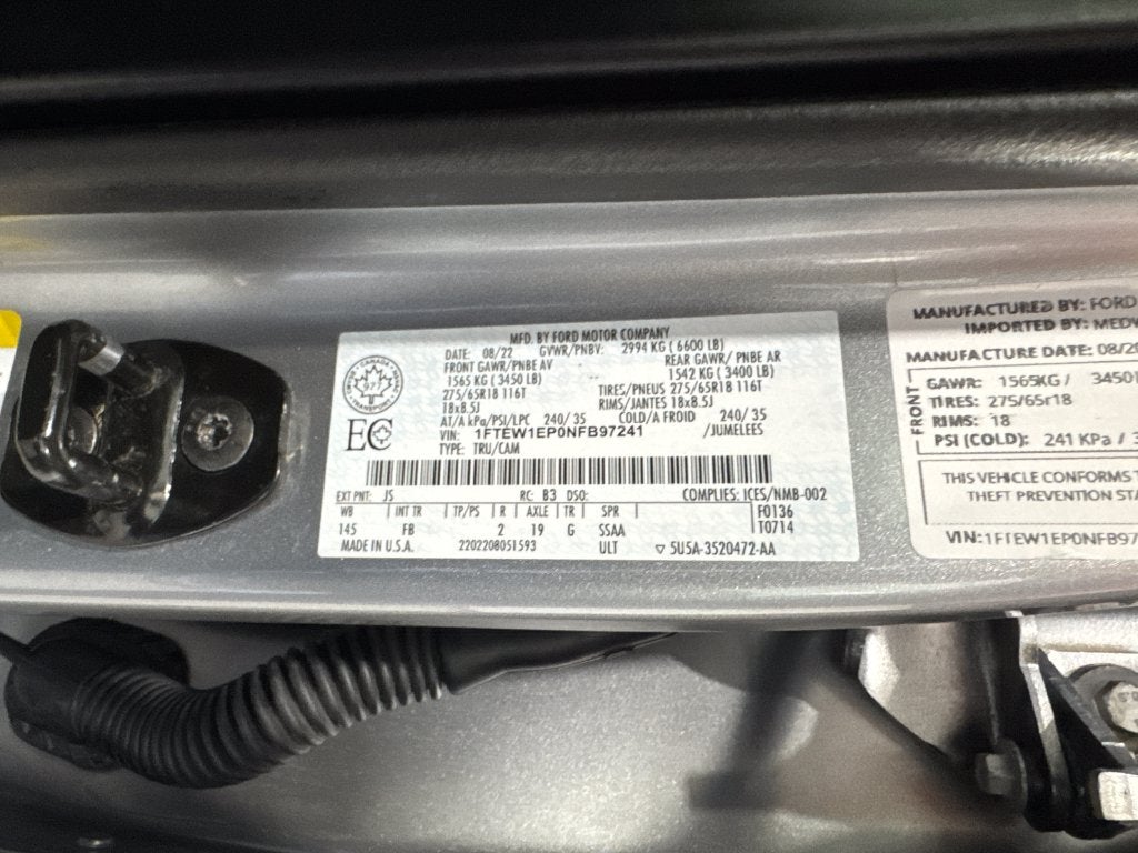 2022 Ford F-150 XLT