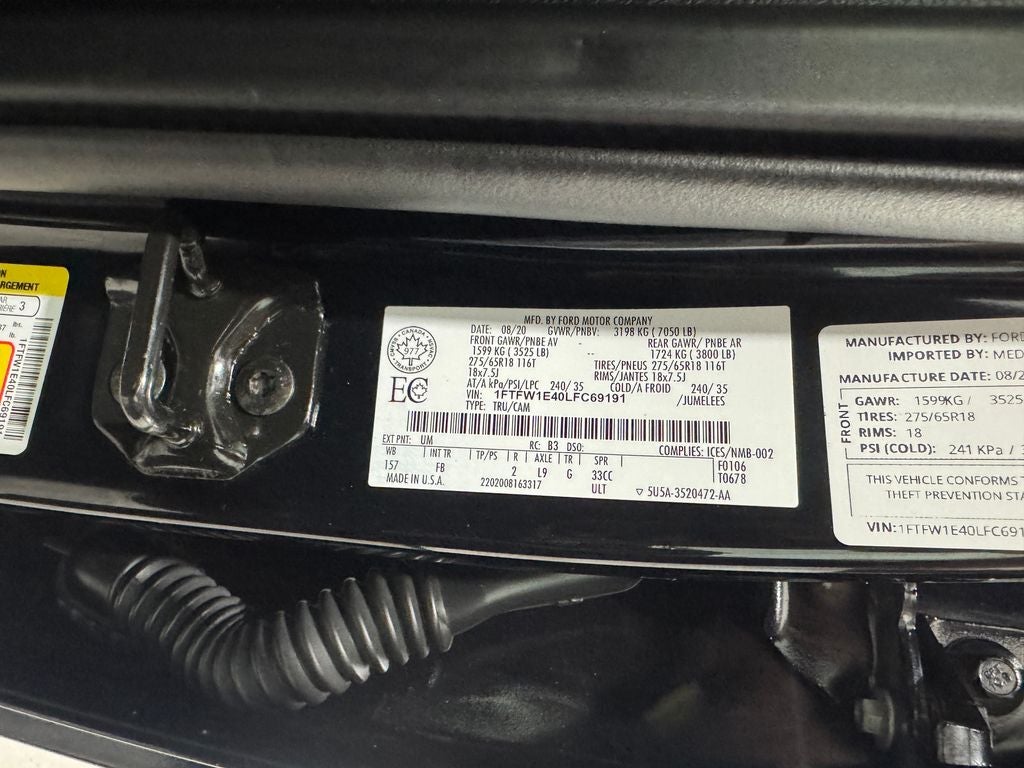 2020 Ford F-150 XLT Sport FX4
