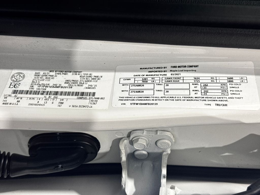 2021 Ford F-150 Platinum FX4 Off-Road