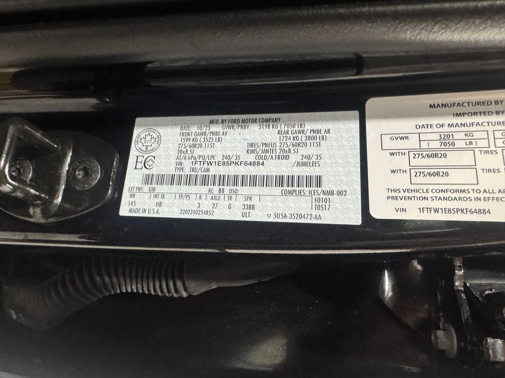 2023 Ford F-150 Lariat Sport