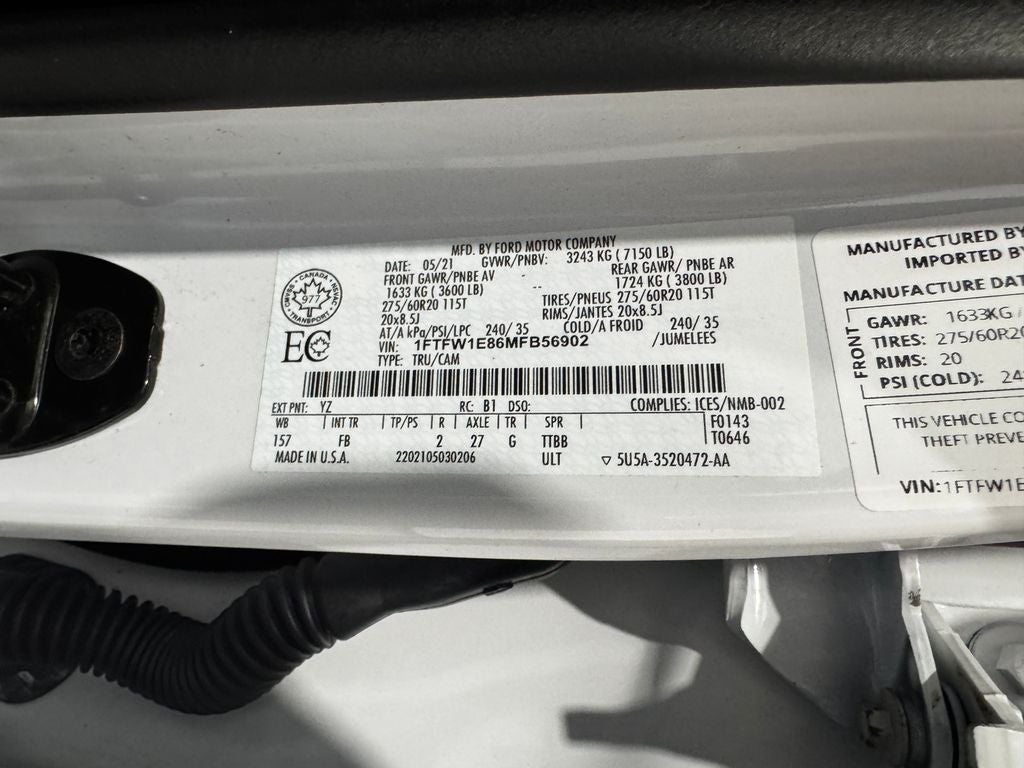 2021 Ford F-150 XLT Sport