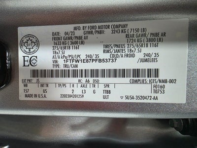 2023 Ford F-150 XLT FX4 Off-Road