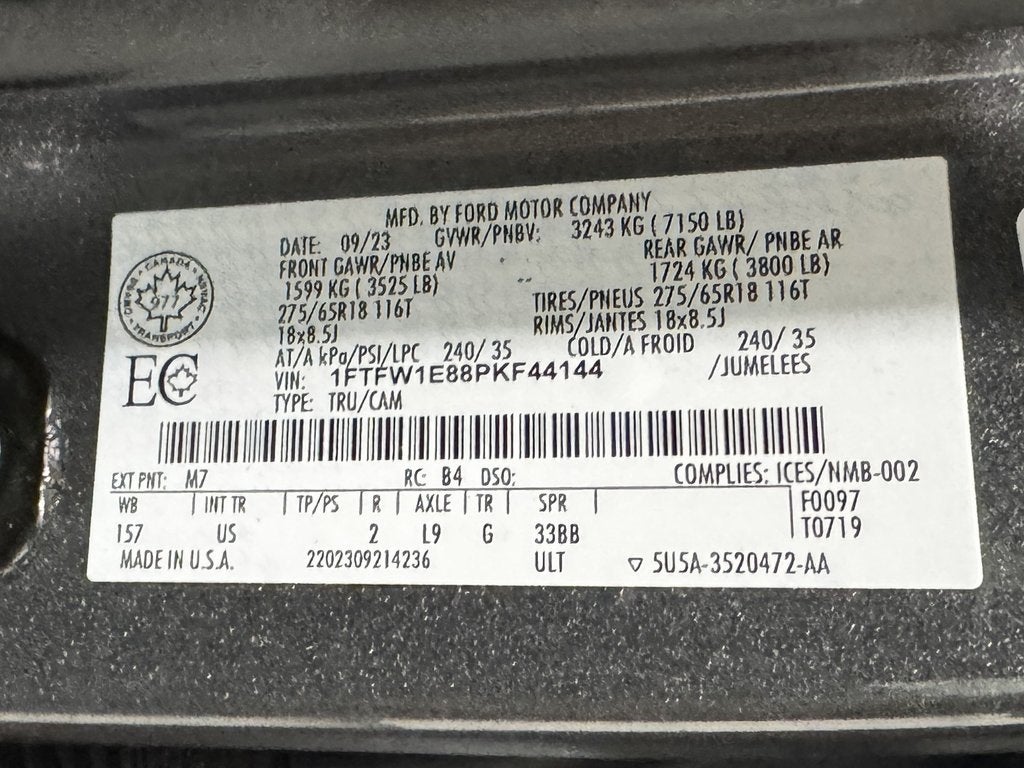 2023 Ford F-150 XLT FX4 Off-Road