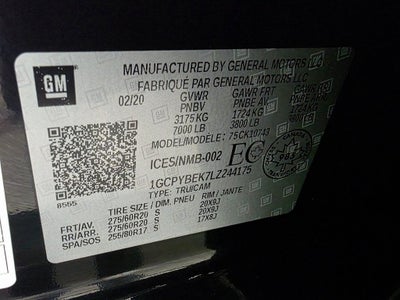 2020 Chevrolet Silverado 1500 Custom