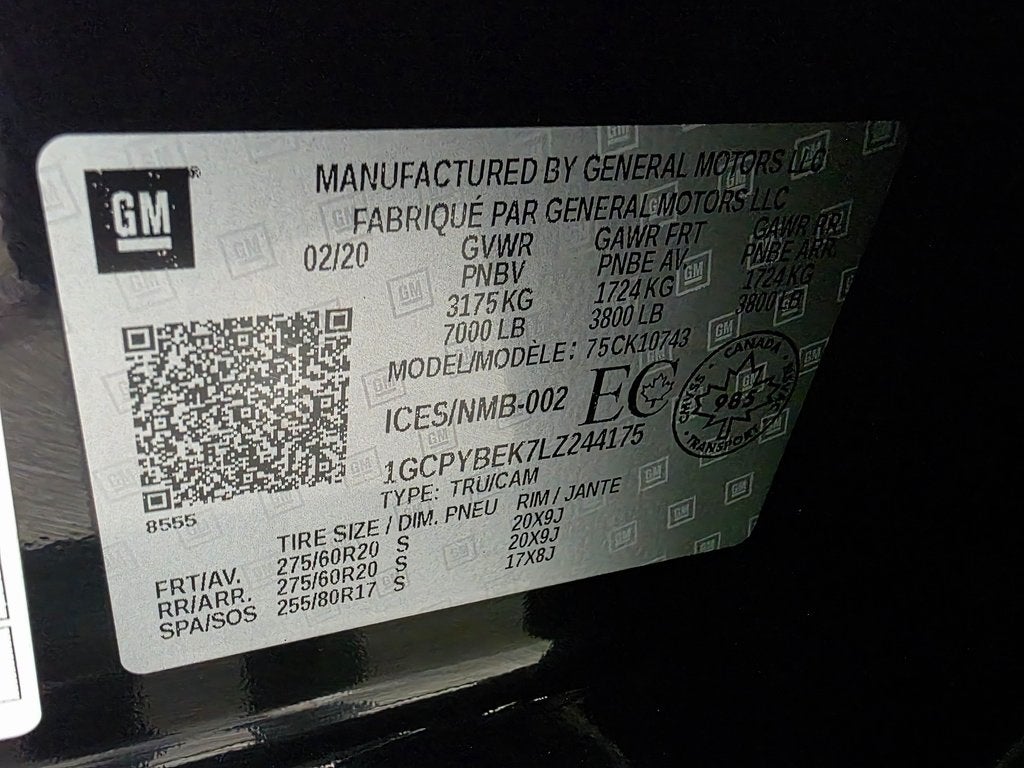 2020 Chevrolet Silverado 1500 Custom