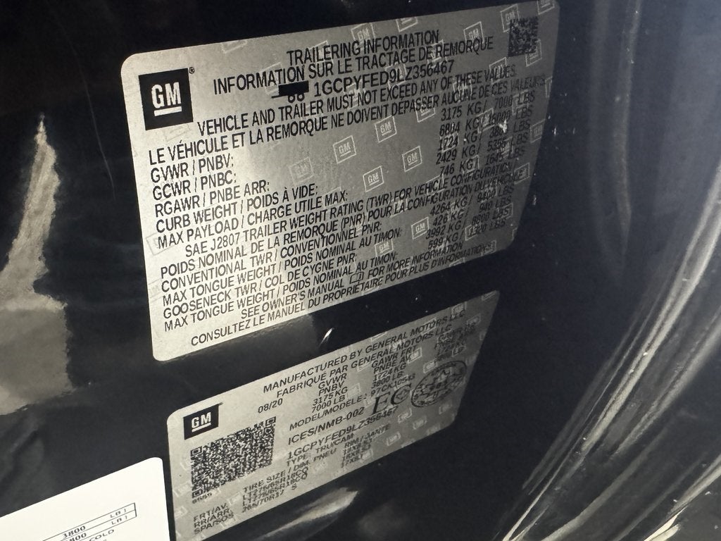 2020 Chevrolet Silverado 1500 LT Trail Boss