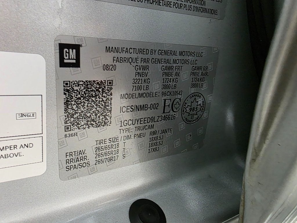 2020 Chevrolet Silverado 1500 RST Z71