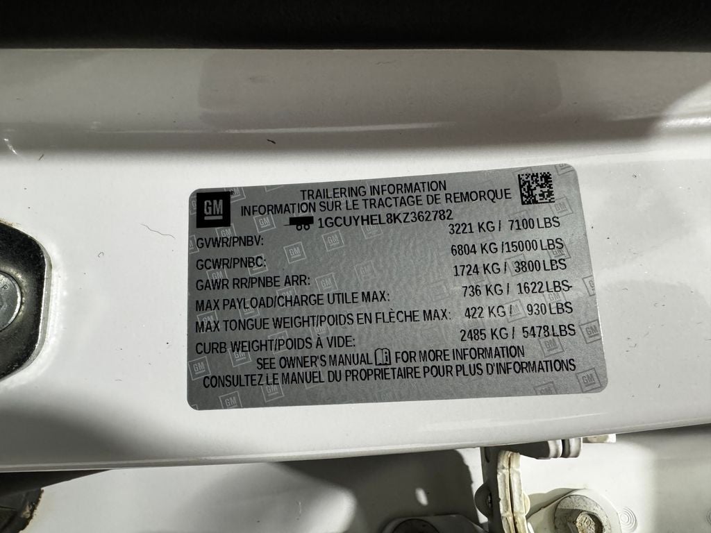 2019 Chevrolet Silverado 1500 High Country