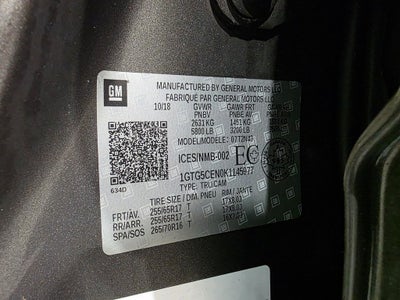 2019 GMC Canyon SLE1