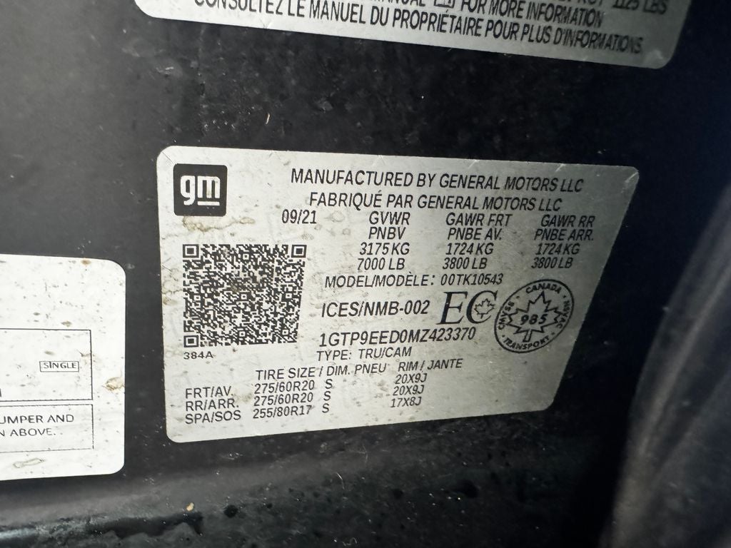 2021 GMC Sierra 1500 AT4