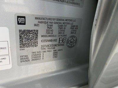 2021 GMC Sierra 1500 Elevation X31 Off-Road