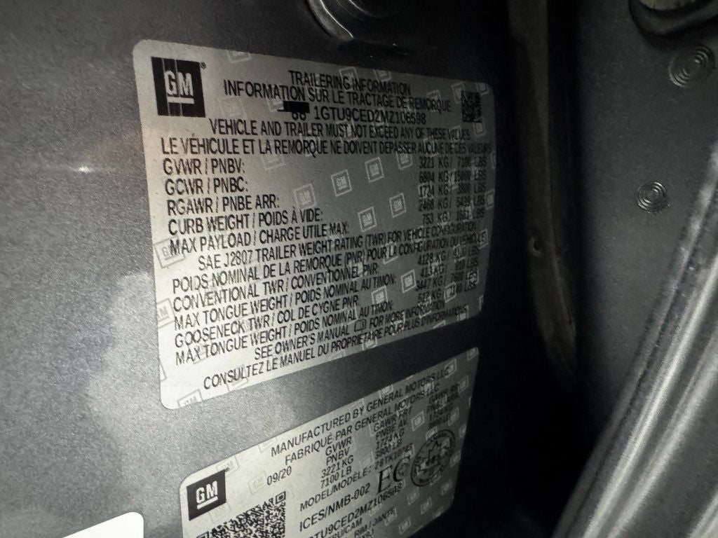 2021 GMC Sierra 1500 Elevation