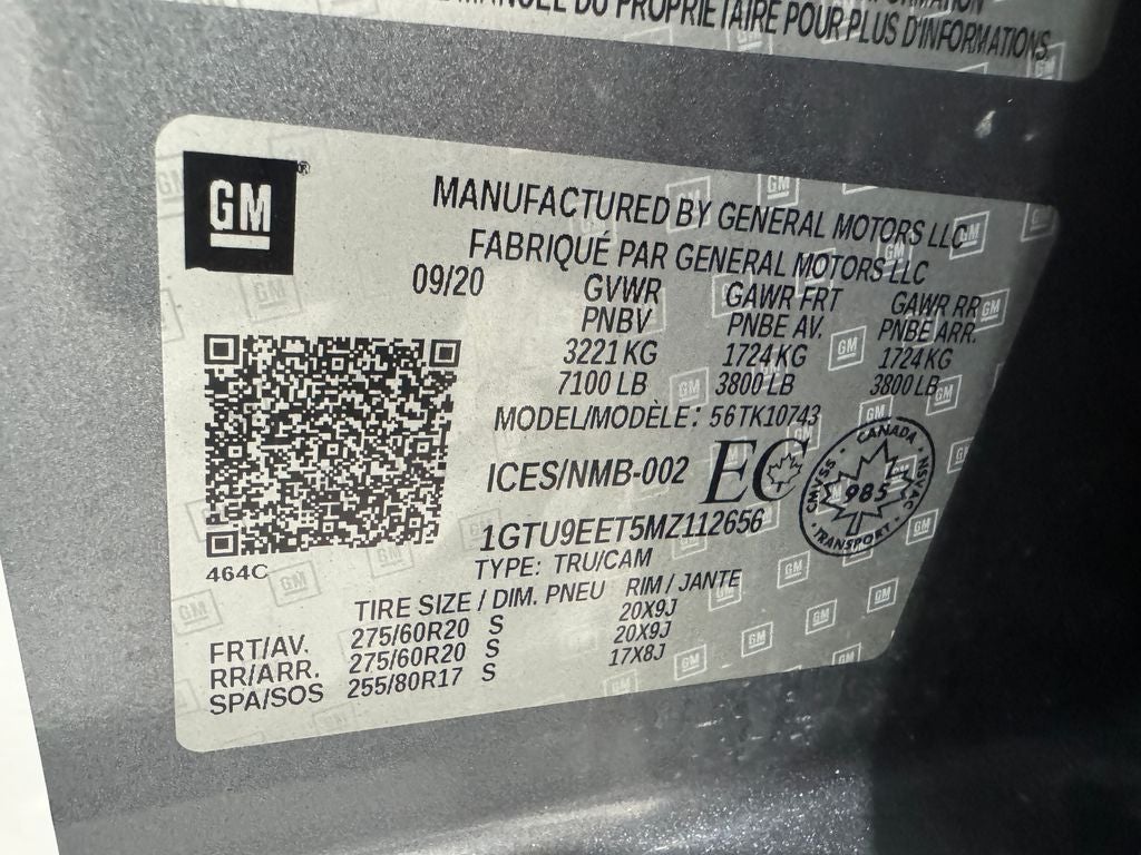 2021 GMC Sierra 1500 AT4