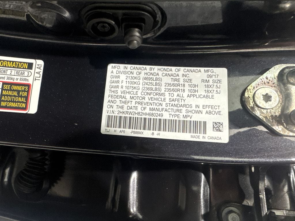 2017 Honda CR-V EX-L w/Navigation