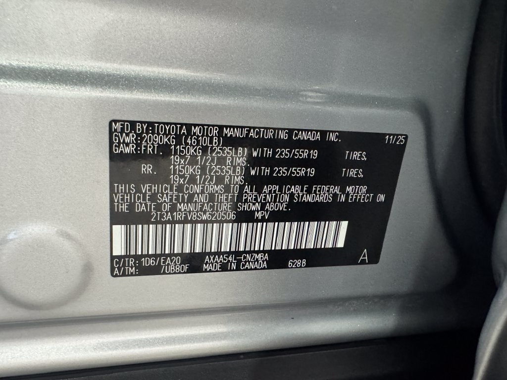 2025 Toyota RAV4 XLE Premium