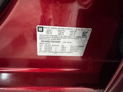 2016 Chevrolet Silverado 1500 LT LT1