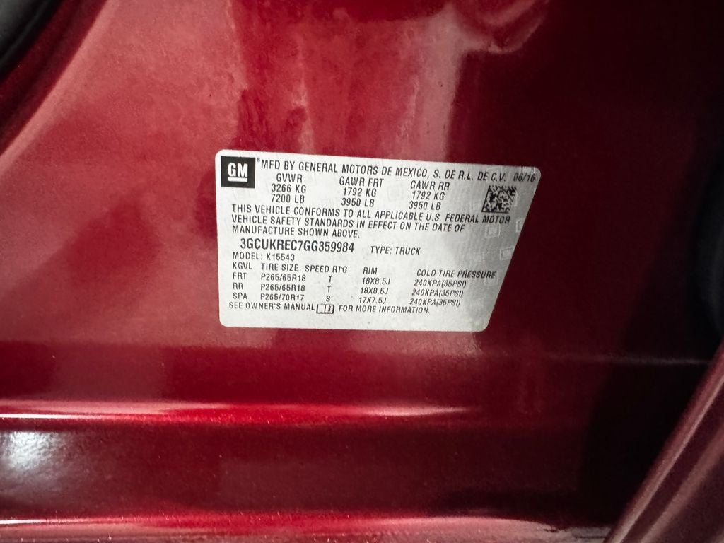 2016 Chevrolet Silverado 1500 LT LT1