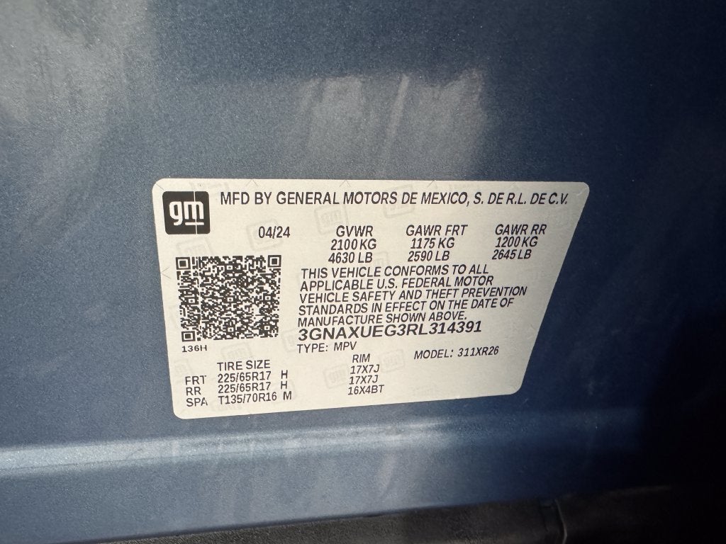 2024 Chevrolet Equinox LT