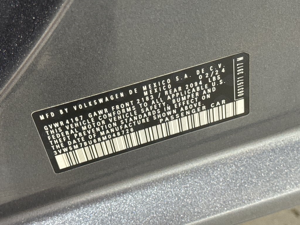 2024 Volkswagen Jetta 1.5T S