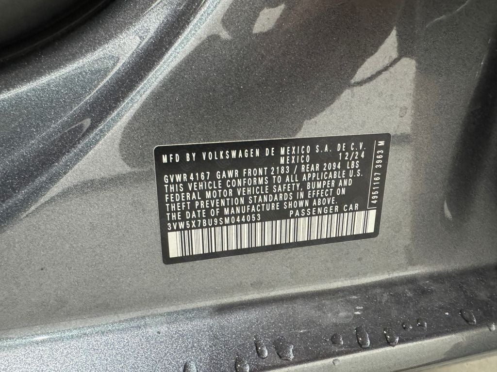 2025 Volkswagen Jetta 1.5T S
