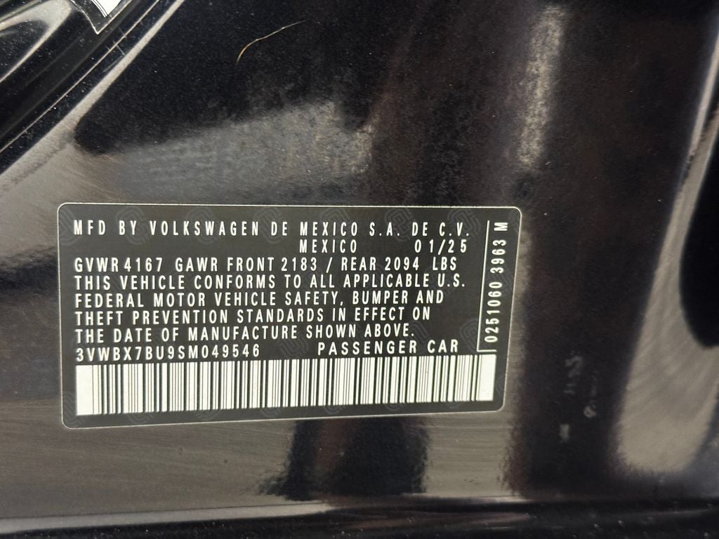 2025 Volkswagen Jetta 1.5T Sport