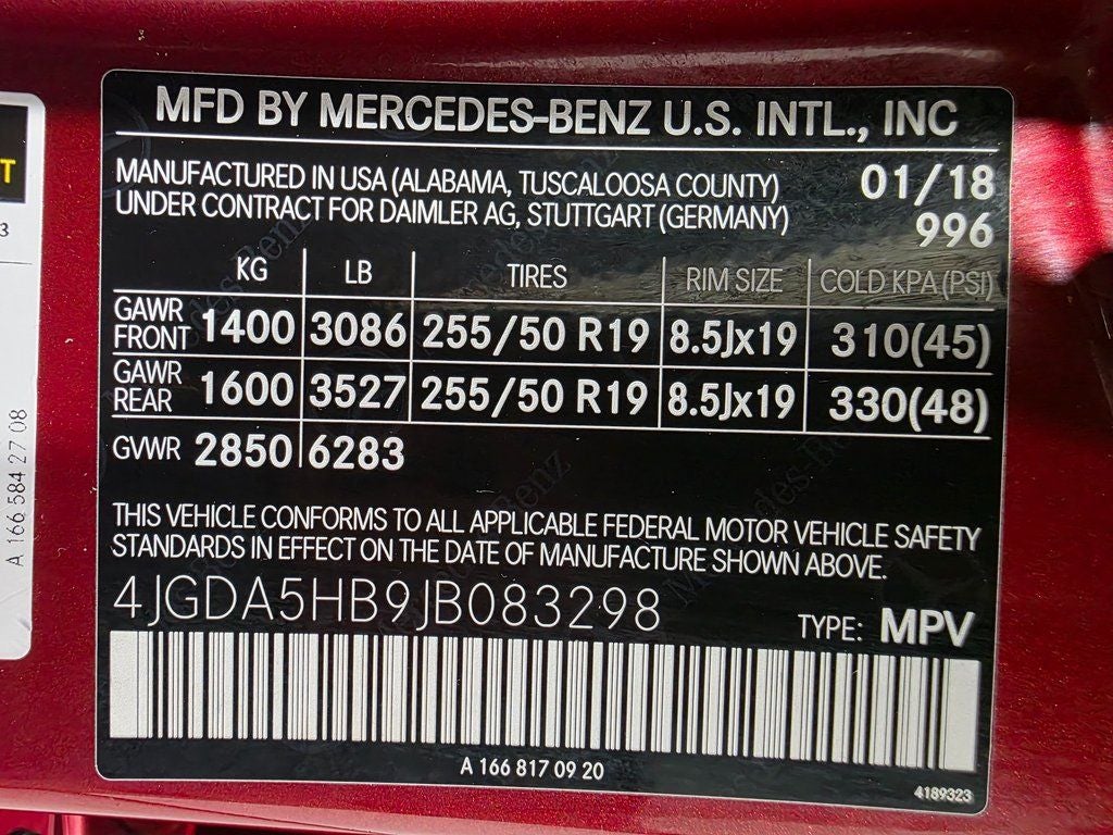 2018 Mercedes-Benz GLE GLE 350 4MATIC®