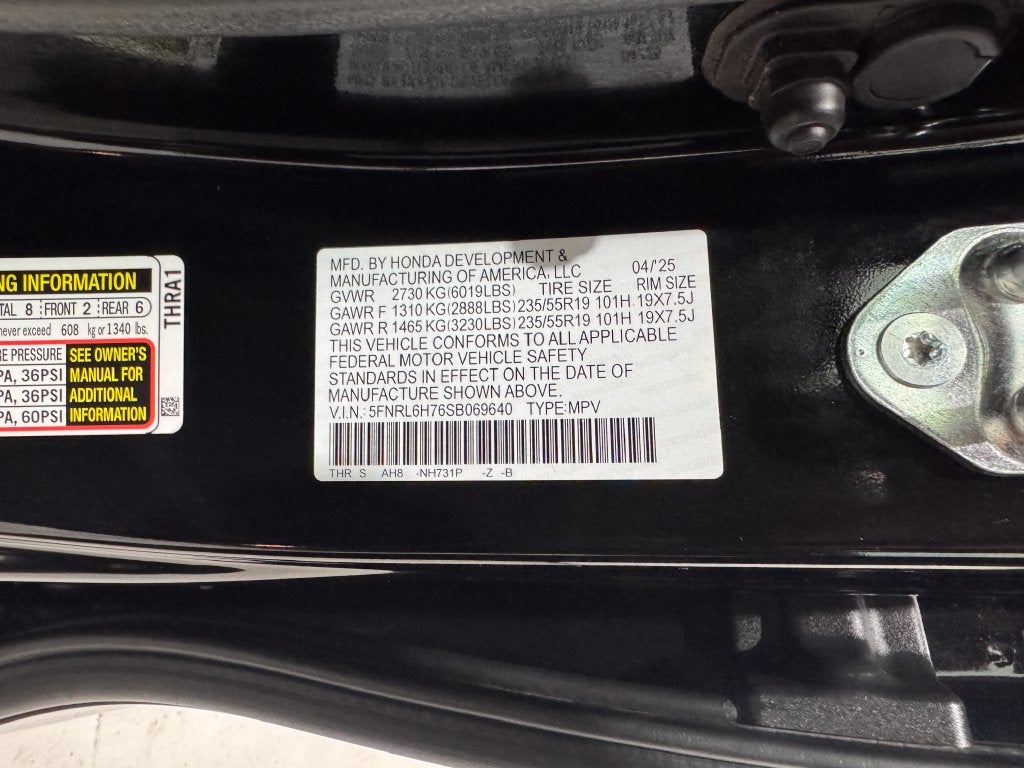 2025 Honda Odyssey Sport-L
