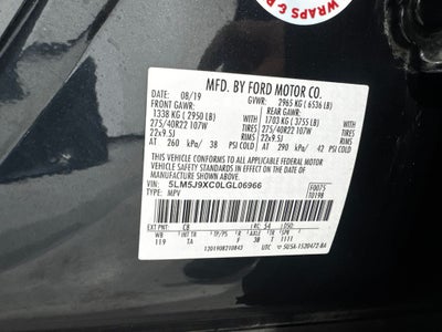 2020 Lincoln Aviator Black Label