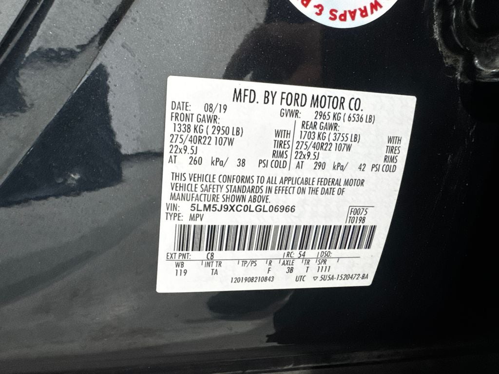 2020 Lincoln Aviator Black Label