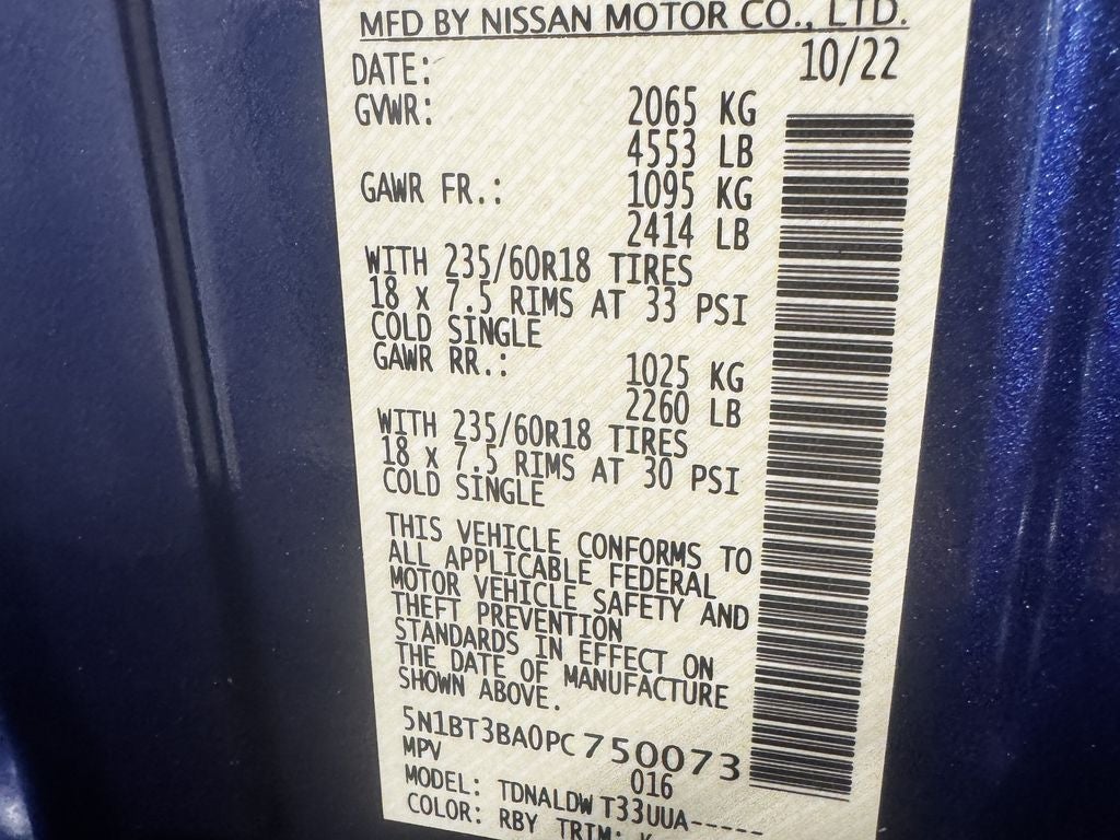 2023 Nissan Rogue SV