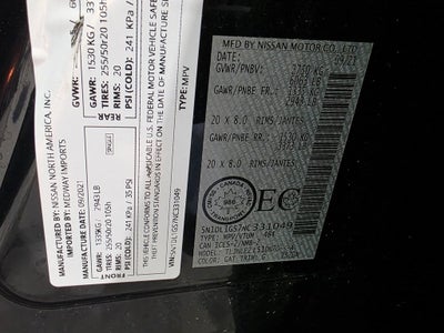 2022 INFINITI QX60 Sensory