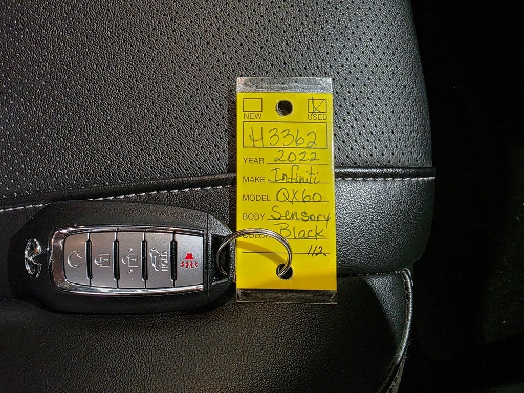 2022 INFINITI QX60 Sensory