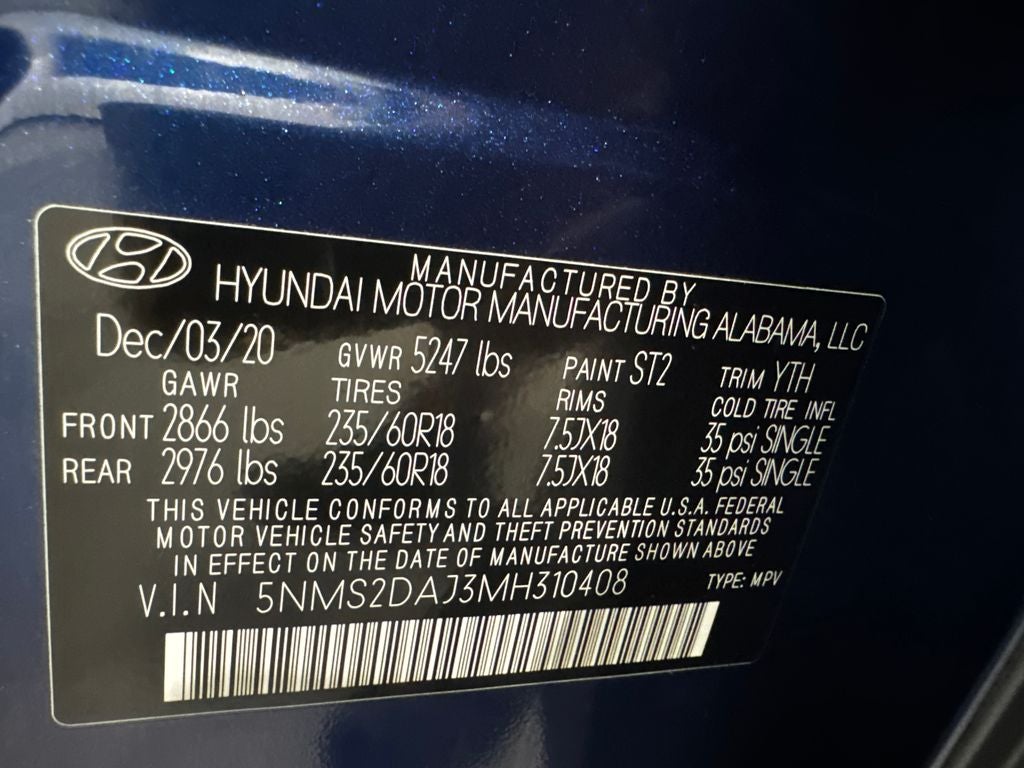 2021 Hyundai Santa Fe SEL