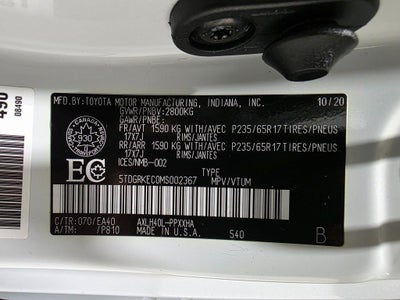 2021 Toyota Sienna XLE 7 Passenger