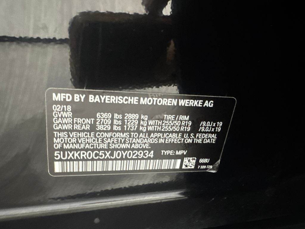 2018 BMW X5 xDrive35i