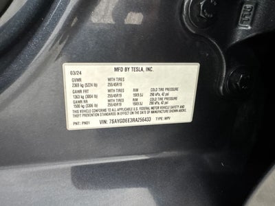 2024 Tesla Model Y Long Range